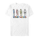 Men's Star Wars Stormtroopers Color Twirl T-Shirt