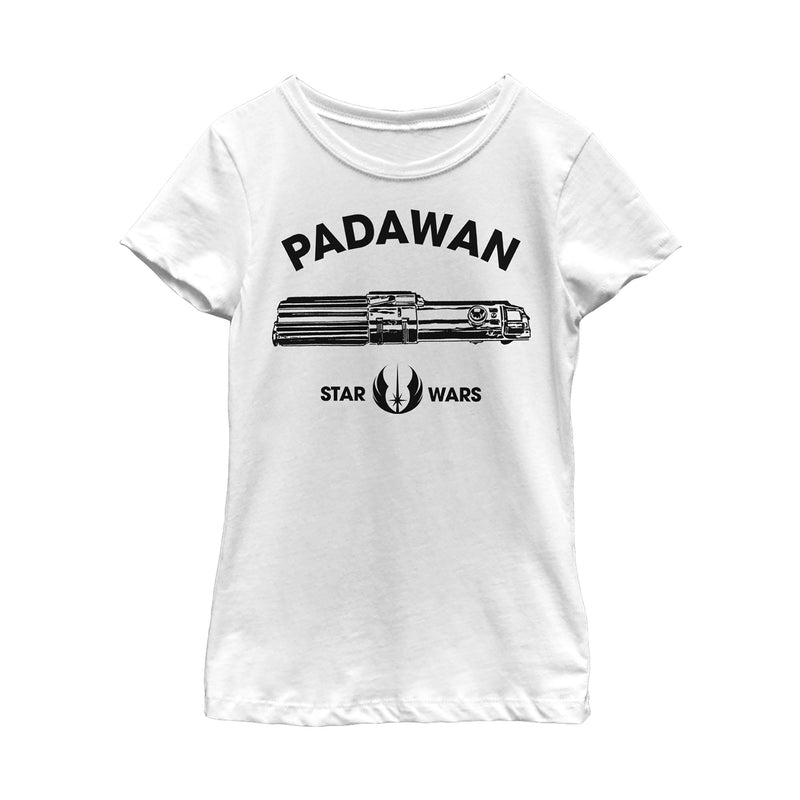 Girl's Star Wars Padawan Lightsaber T-Shirt