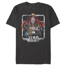 Men's Star Wars Leia Luke and Friends T-Shirt