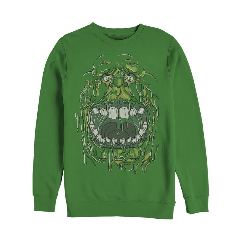 Men's Ghostbusters Slimer Drip Face Sweatshirt