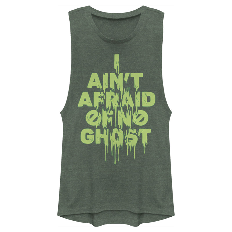 Junior's Ghostbusters I Ain't Afraid of No Ghost Streak Festival Muscle Tee