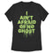 Women's Ghostbusters I Ain't Afraid of No Ghost Streak T-Shirt