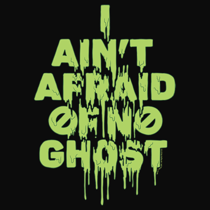 Men's Ghostbusters I Ain't Afraid of No Ghost Streak Tank Top