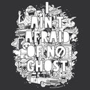 Women's Ghostbusters Ain't Afraid Ghost Collage Racerback Tank Top