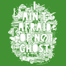 Boy's Ghostbusters Ain't Afraid Ghost Collage T-Shirt