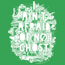 Junior's Ghostbusters Ain't Afraid Ghost Collage T-Shirt