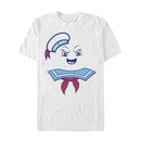 Men's Ghostbusters Stay Puft Marshmallow Man Face T-Shirt