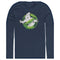 Men's Ghostbusters Slime Logo Long Sleeve Shirt