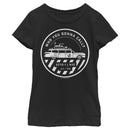 Girl's Ghostbusters Ecto-1 Wagon Logo T-Shirt