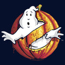 Men's Ghostbusters Halloween Pumpkin Logo Pull Over Hoodie