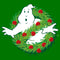 Men's Ghostbusters Christmas Wreath Logo T-Shirt