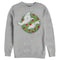 Men's Ghostbusters Christmas Wreath Logo Sweatshirt