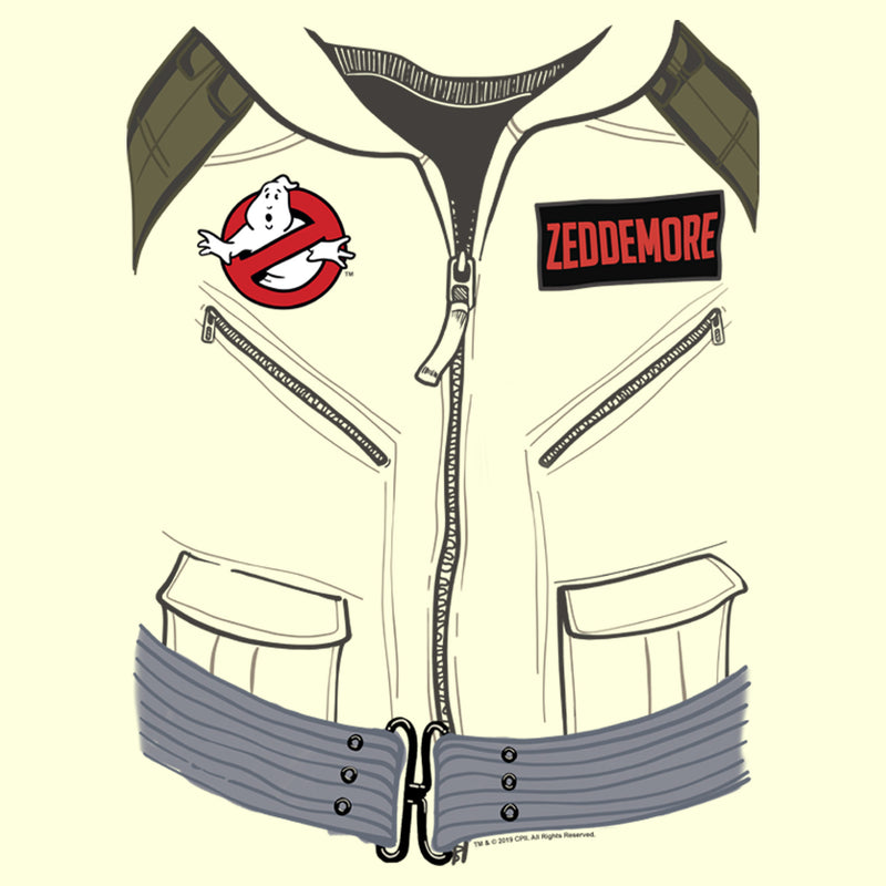 Men's Ghostbusters Zeddemore Official Uniform T-Shirt