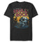 Men's Peter Pan Skull Rock Vintage Sunset Poster T-Shirt