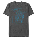 Men's Star Trek: Discovery Phaser Schematics T-Shirt