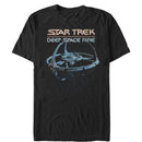 Men's Star Trek: Deep Space Nine Space Station Outside View T-Shirt
