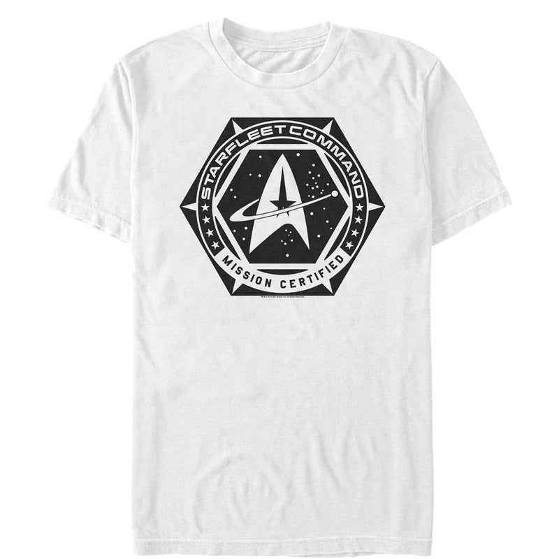 Men's Star Trek: Deep Space Nine Starfleet Command Mission Certified T-Shirt