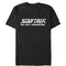 Men's Star Trek: The Next Generation Classic White Title Logo T-Shirt