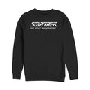 Men's Star Trek: The Next Generation Classic White Title Logo Sweatshirt