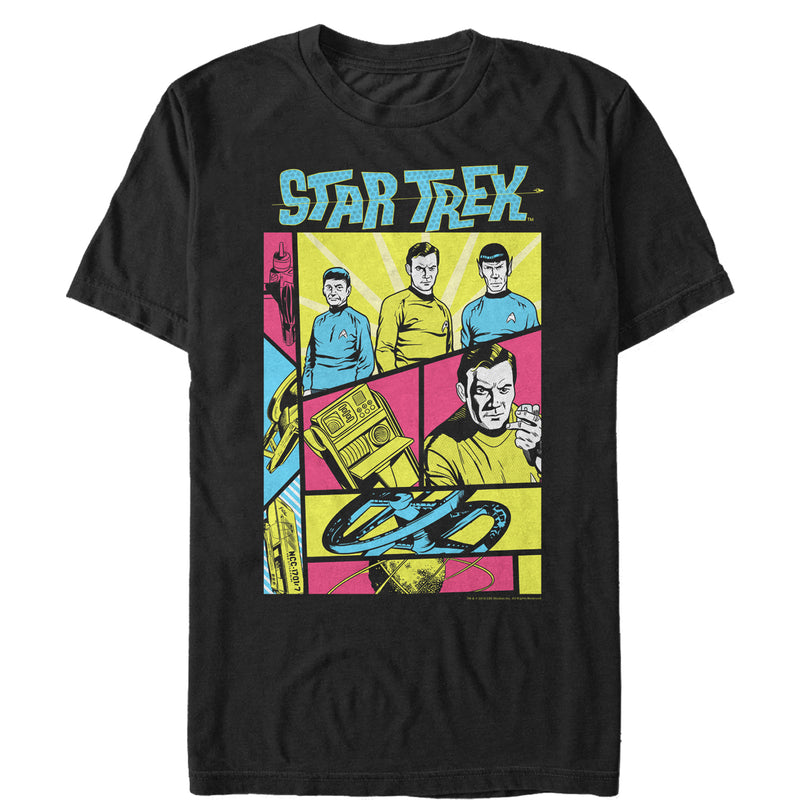 Men's Star Trek: The Original Series Retro Character Frames T-Shirt