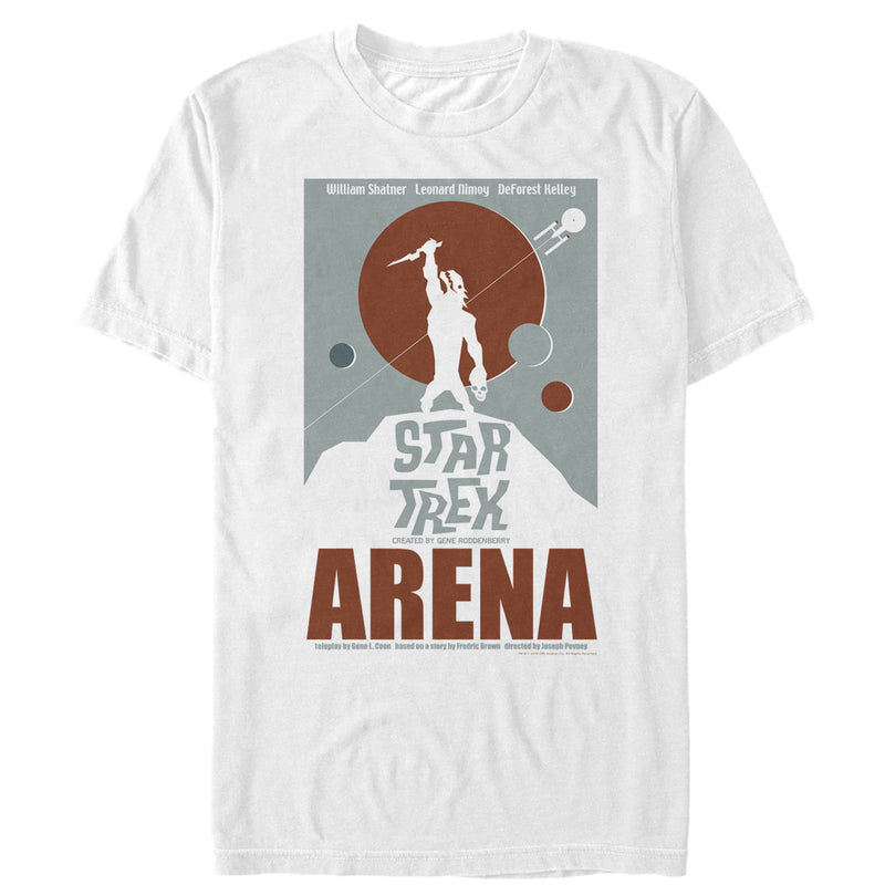 Men's Star Trek: The Original Series Arena S1 Episode 18 Poster T-Shirt