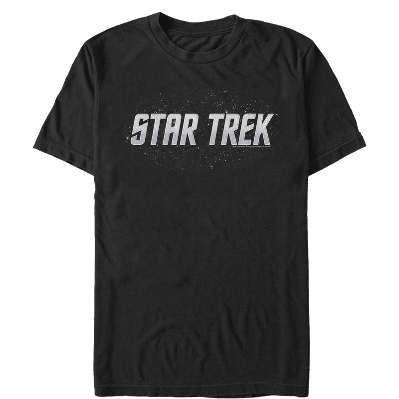 Men's Star Trek Galaxy Stars Logo T-Shirt