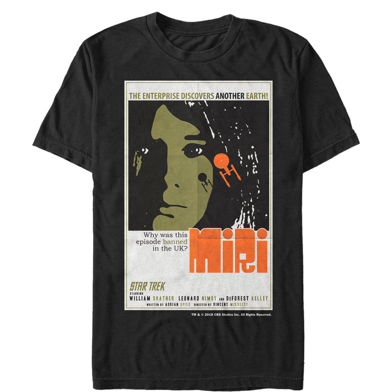 Men's Star Trek: The Original Series Miri Episode 8 Poster T-Shirt