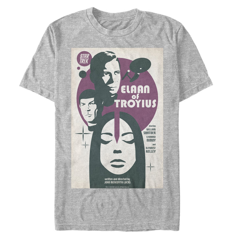 Men's Star Trek: The Original Series Elaan Of Troyius Episode 13 Poster T-Shirt