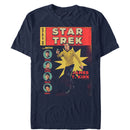 Men's Star Trek: The Original Series Boldy Go Comic Book With James T Kirk T-Shirt