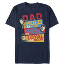 Men's Star Trek Father's Day Dad Qualities T-Shirt