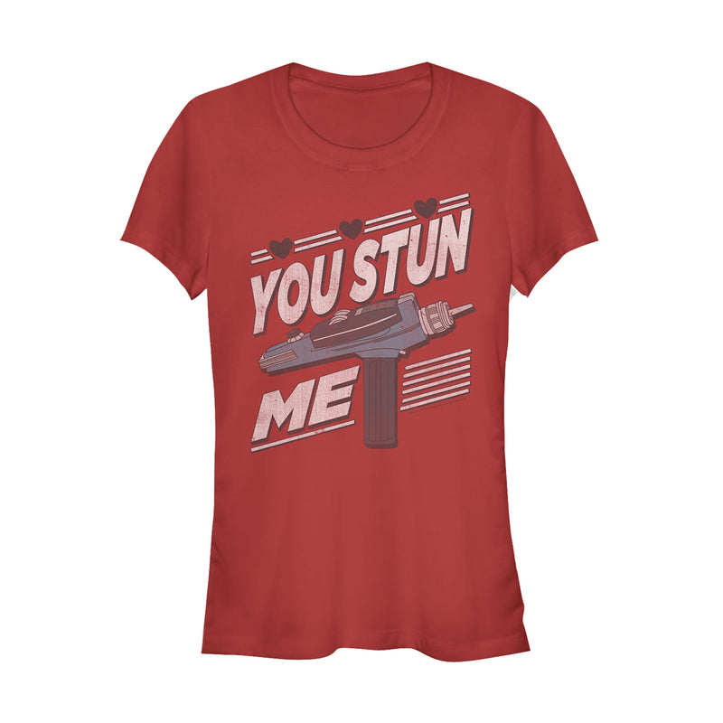 Junior's Star Trek Valentine You Stun Me T-Shirt