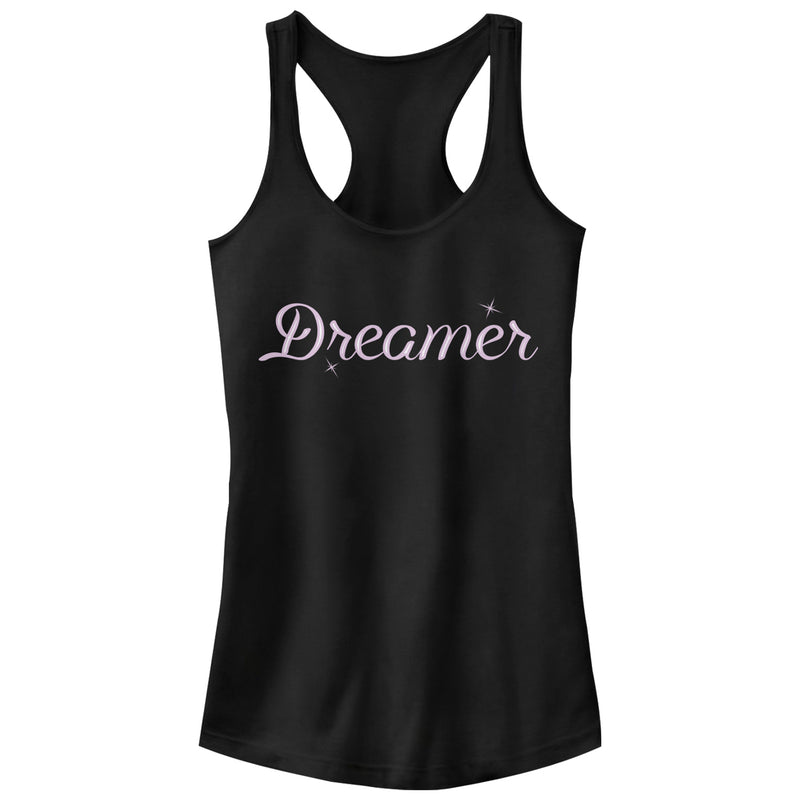 Junior's CHIN UP Dreamer Stars Racerback Tank Top