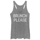 Women's CHIN UP Brunch Please Racerback Tank Top