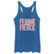 Women's CHIN UP Femme and Fierce Racerback Tank Top