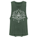 Junior's CHIN UP Lotus Flower Chandelier Festival Muscle Tee