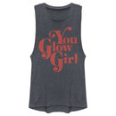 Junior's Lost Gods You Glow Girl Festival Muscle Tee