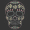 Men's Lost Gods Halloween Sugar Skull Sweatshirt