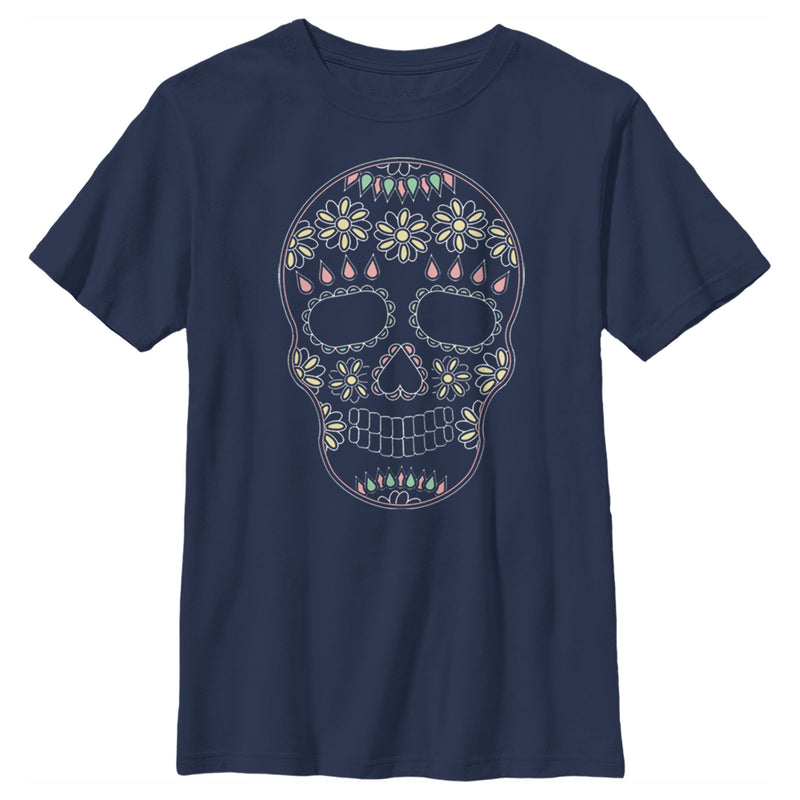 Boy's Lost Gods Halloween Sugar Skull T-Shirt