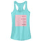 Junior's CHIN UP How To Be An Icon Racerback Tank Top