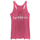 Women's CHIN UP Goddess Racerback Tank Top