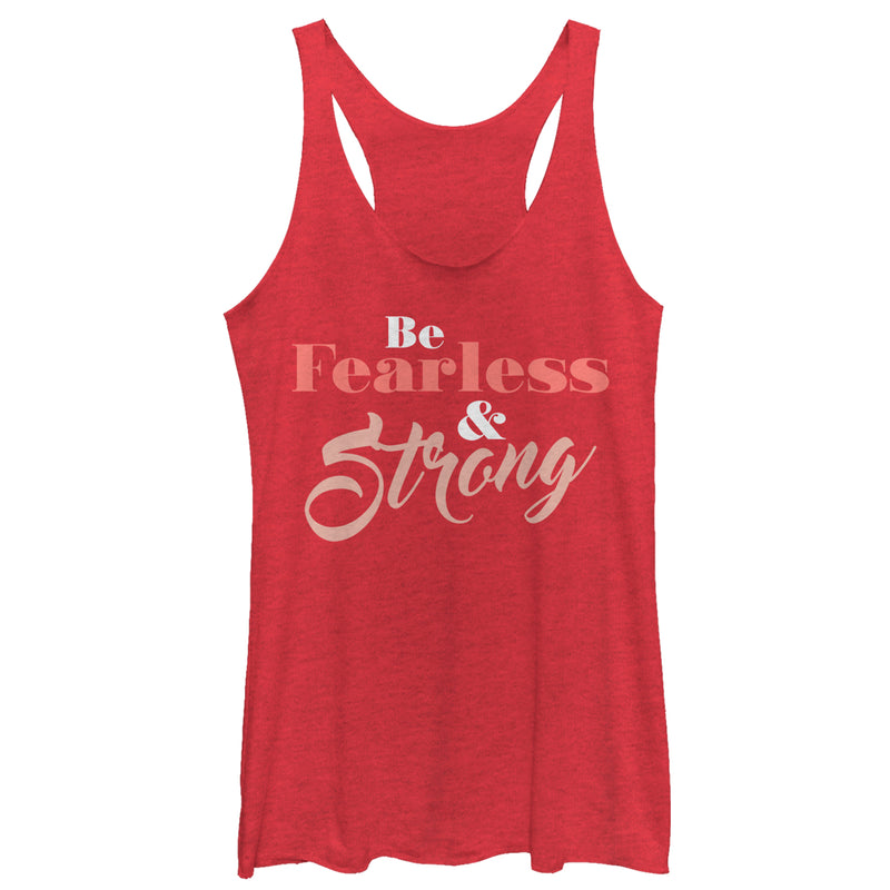 Women's CHIN UP Fearless Strong Racerback Tank Top