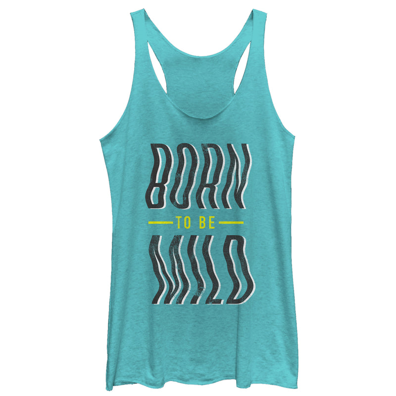 Women's CHIN UP Born To Be Mild Racerback Tank Top