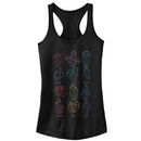 Junior's CHIN UP Birthstone List Racerback Tank Top