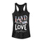 Junior's Lost Gods Fourth of July  America Love Land Racerback Tank Top