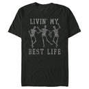 Men's Lost Gods Halloween Livin' My Best Life T-Shirt