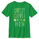 Boy's Lost Gods St. Patrick's Day Cutest Clover in the Patch T-Shirt