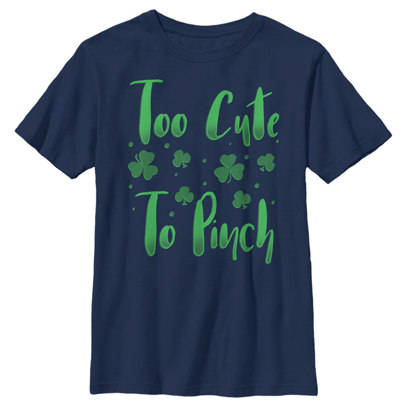 Boy's Lost Gods St. Patrick's Day Too Cute To Pinch T-Shirt