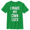 Boy's Lost Gods St. Patrick's Day I Make My Own Luck T-Shirt