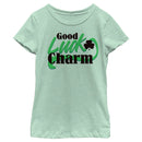 Girl's Lost Gods St. Patrick's Day Good Luck Charm T-Shirt