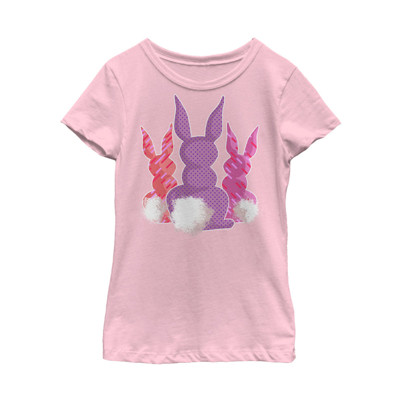Girl's Lost Gods Easter Bunny Tails T-Shirt